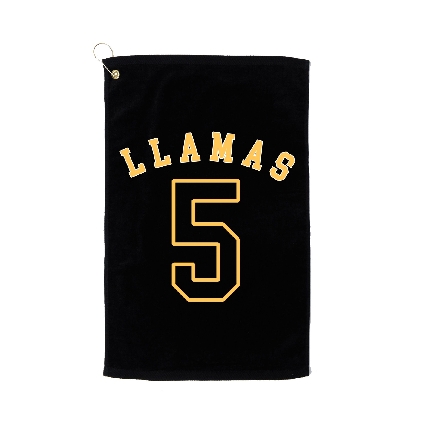 Golf Towel — Shirsey Arch in Black