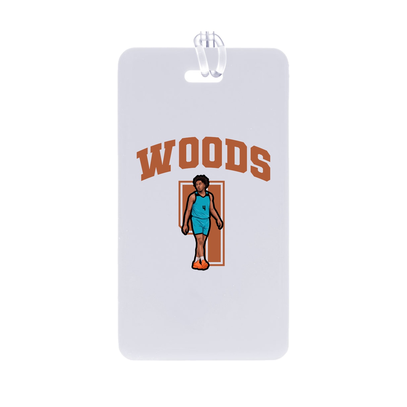 Bag Tag — Number in Classic