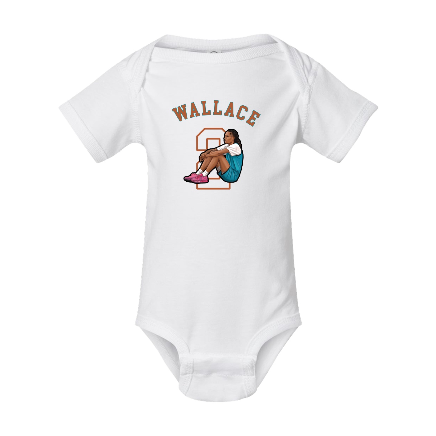 Baby Onesie — Shirsey Arch in White