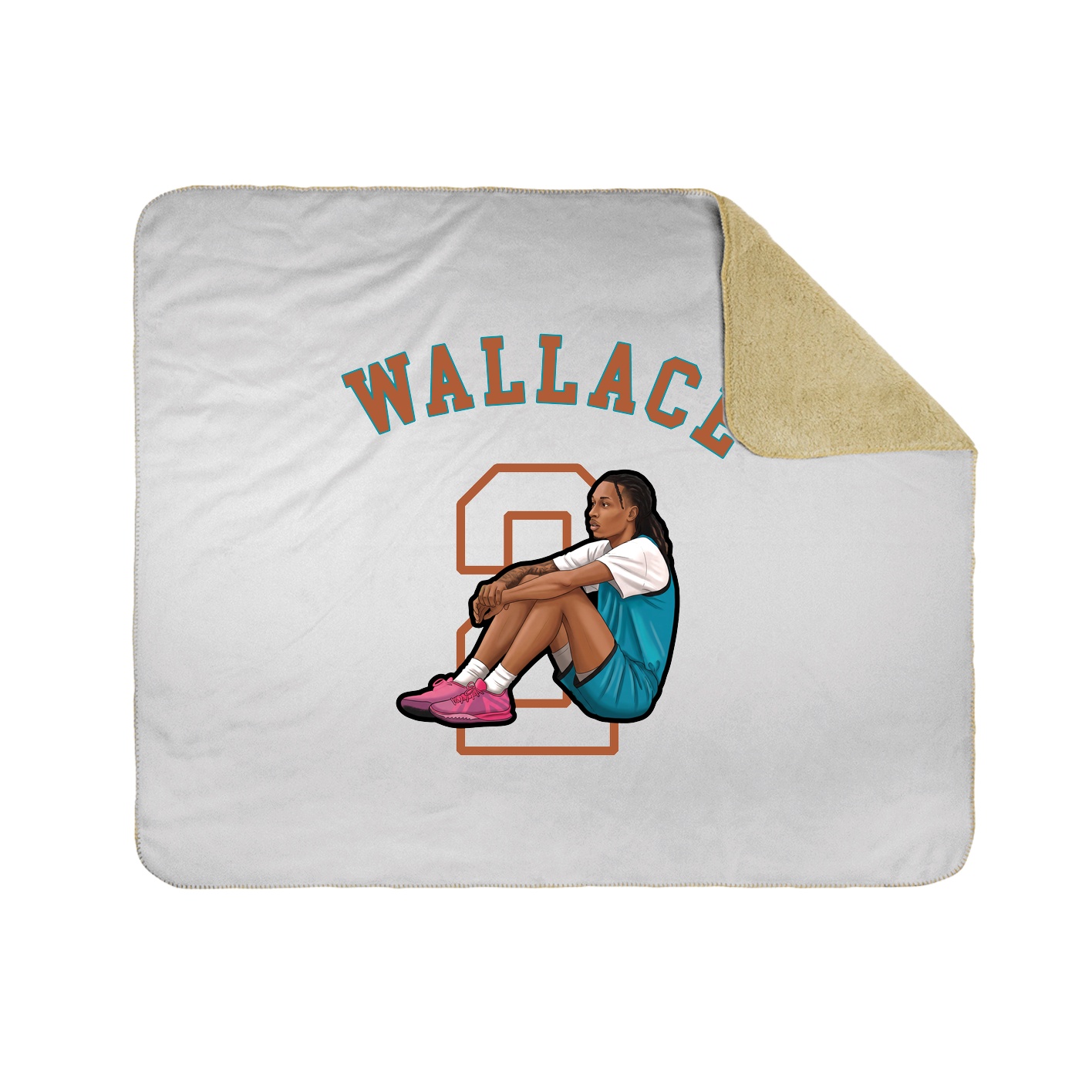 Throw Blanket — Shirsey Arch in White
