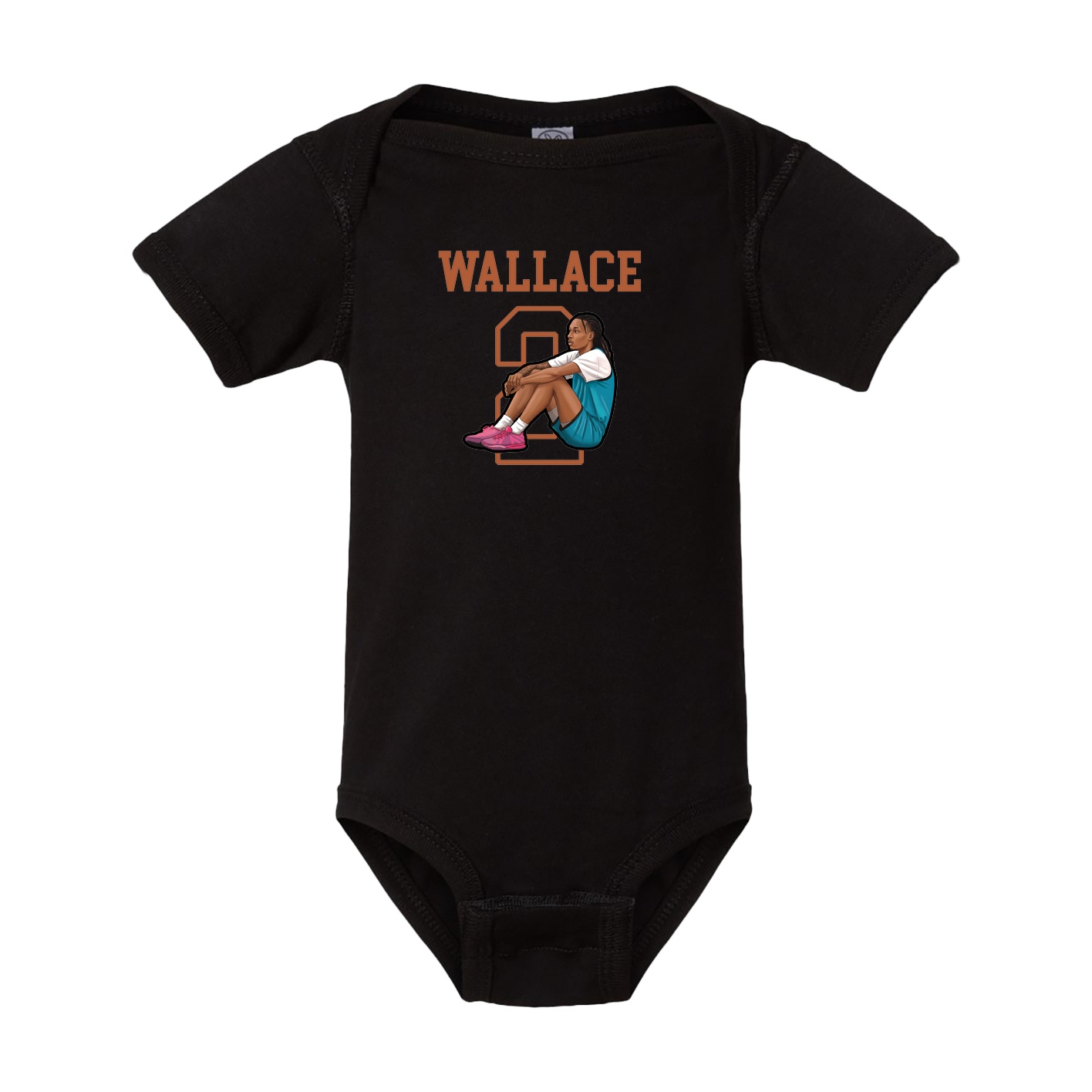 Baby Onesie — Shirsey in Black
