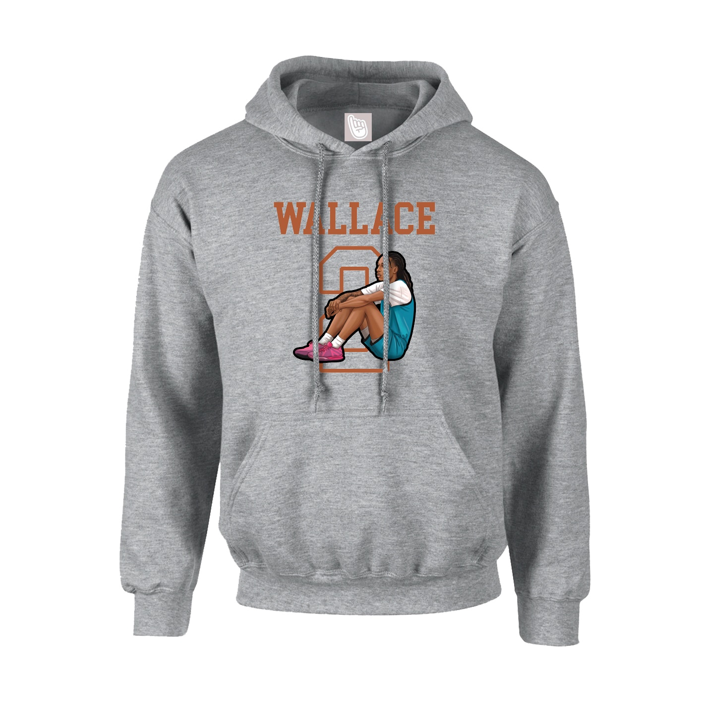 Hoodie — Shirsey in Grey