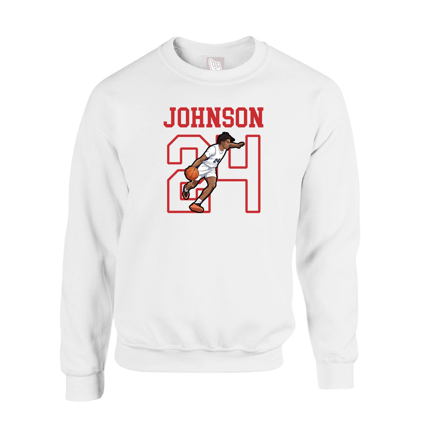 Fleece Crew — Shirsey in White