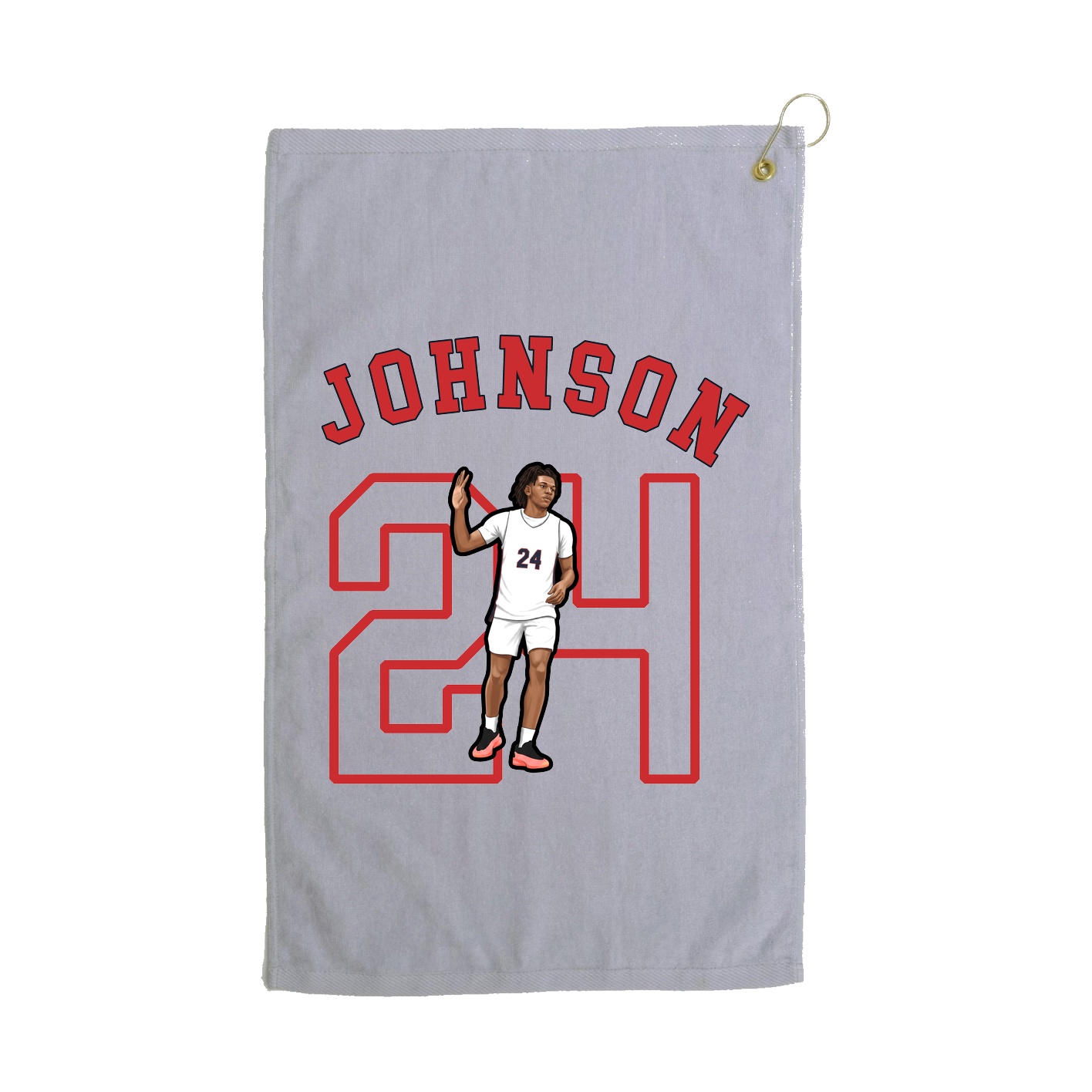 Golf Towel — Shirsey Arch in Grey