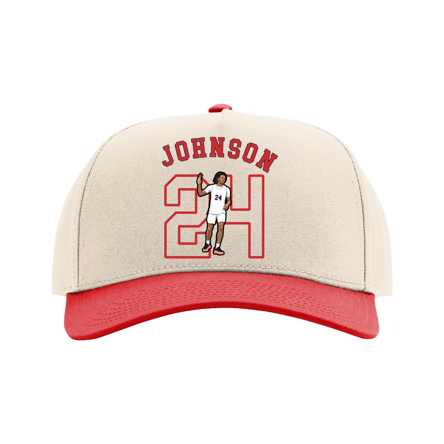 Full Fabric Five-Panel Champ Cap