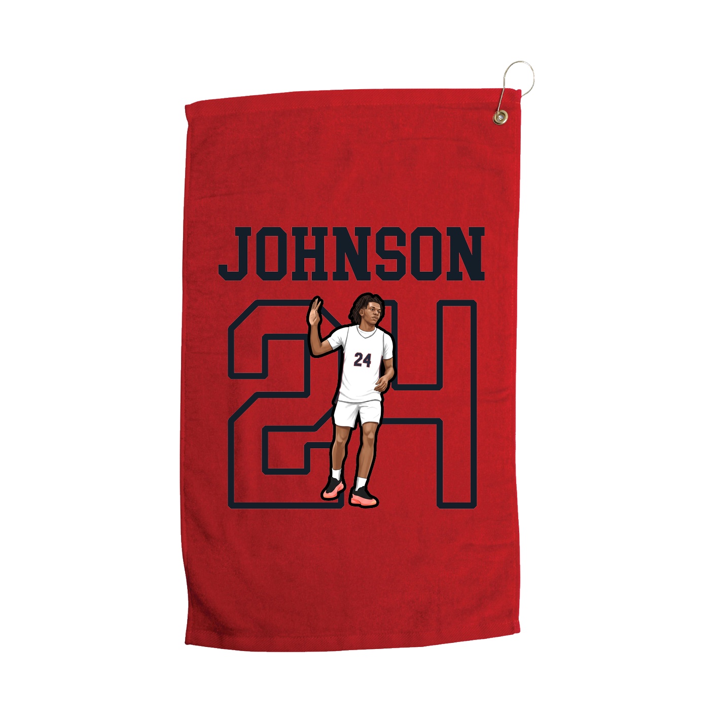 Golf Towel — Shirsey in Red