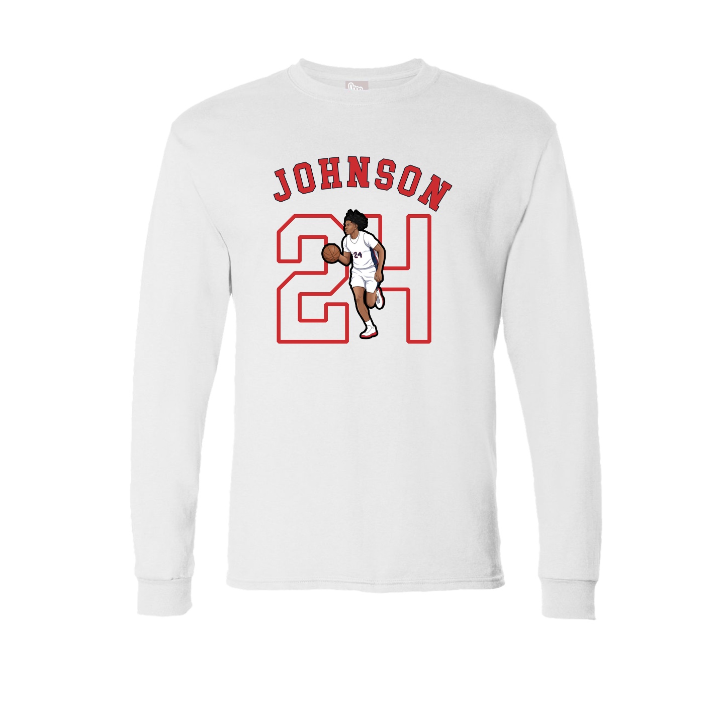 Long Sleeve Tee — Shirsey Arch in White