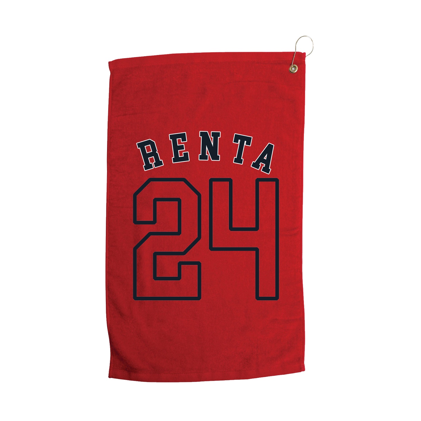 Golf Towel — Shirsey Arch in Red