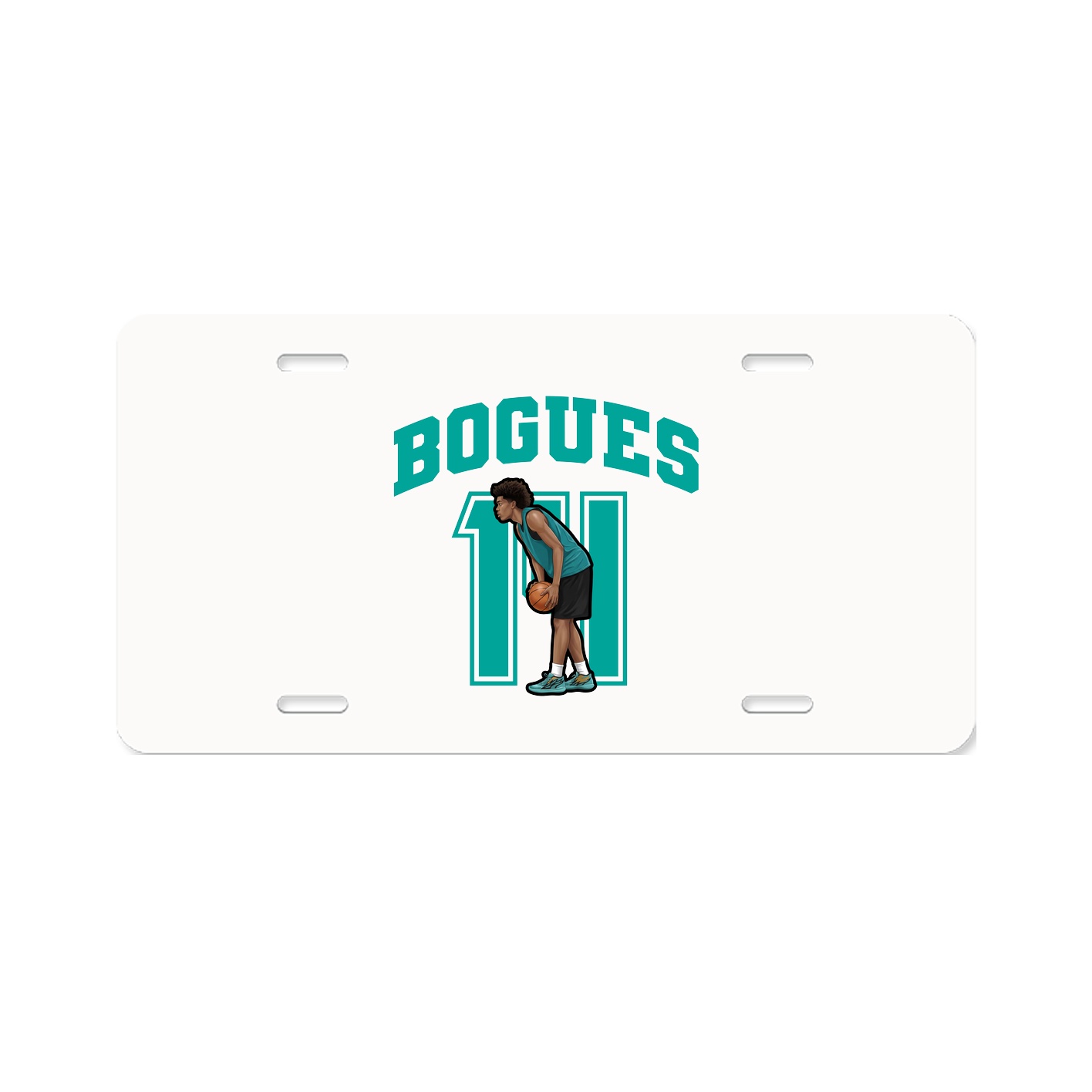 License Plate — Number in Classic