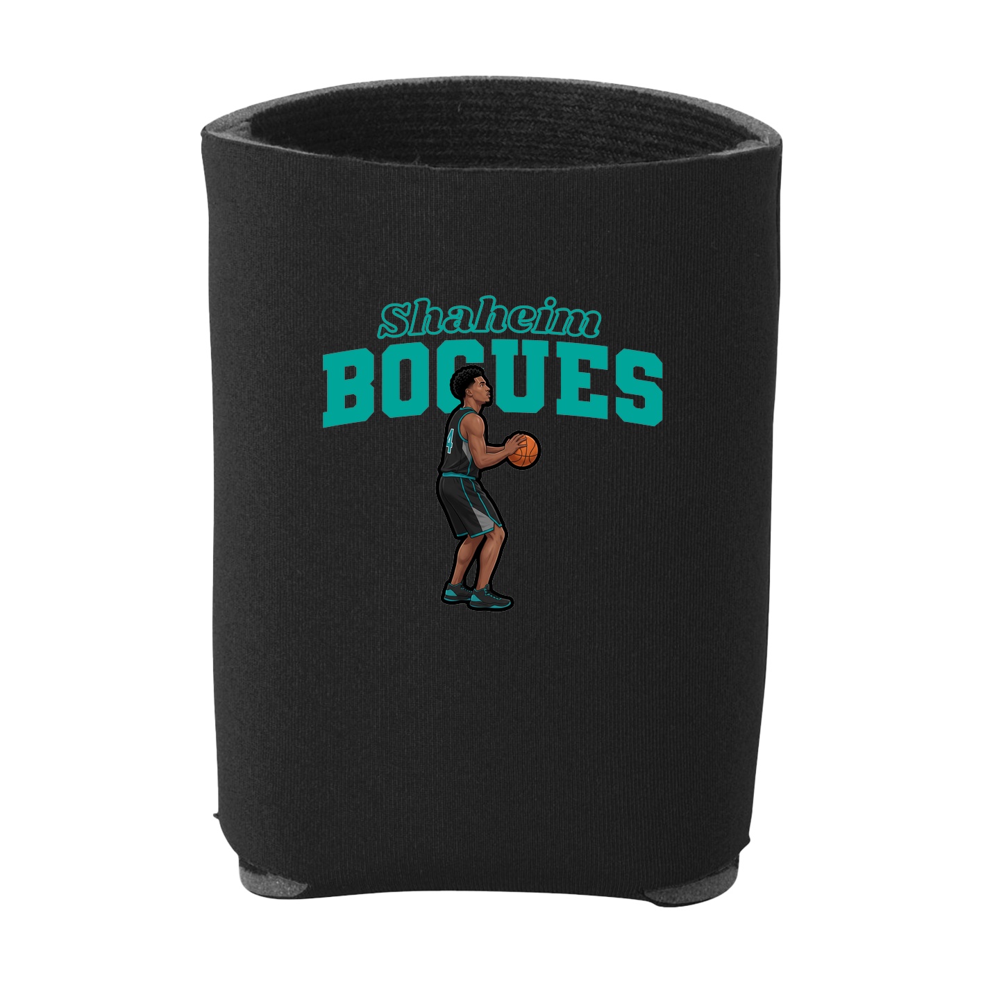 Can Holder — Name Arch in Black