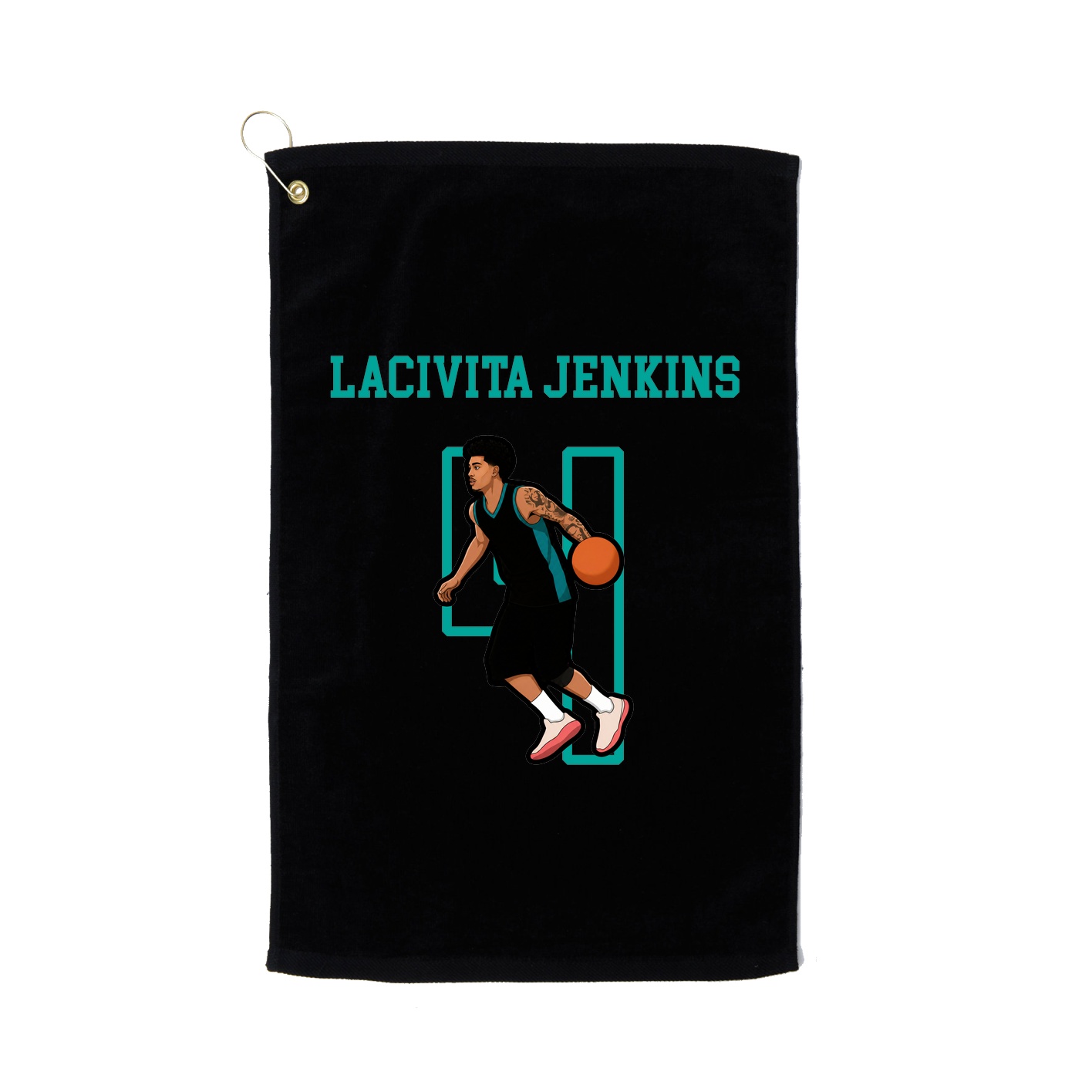 Golf Towel — Shirsey in Black