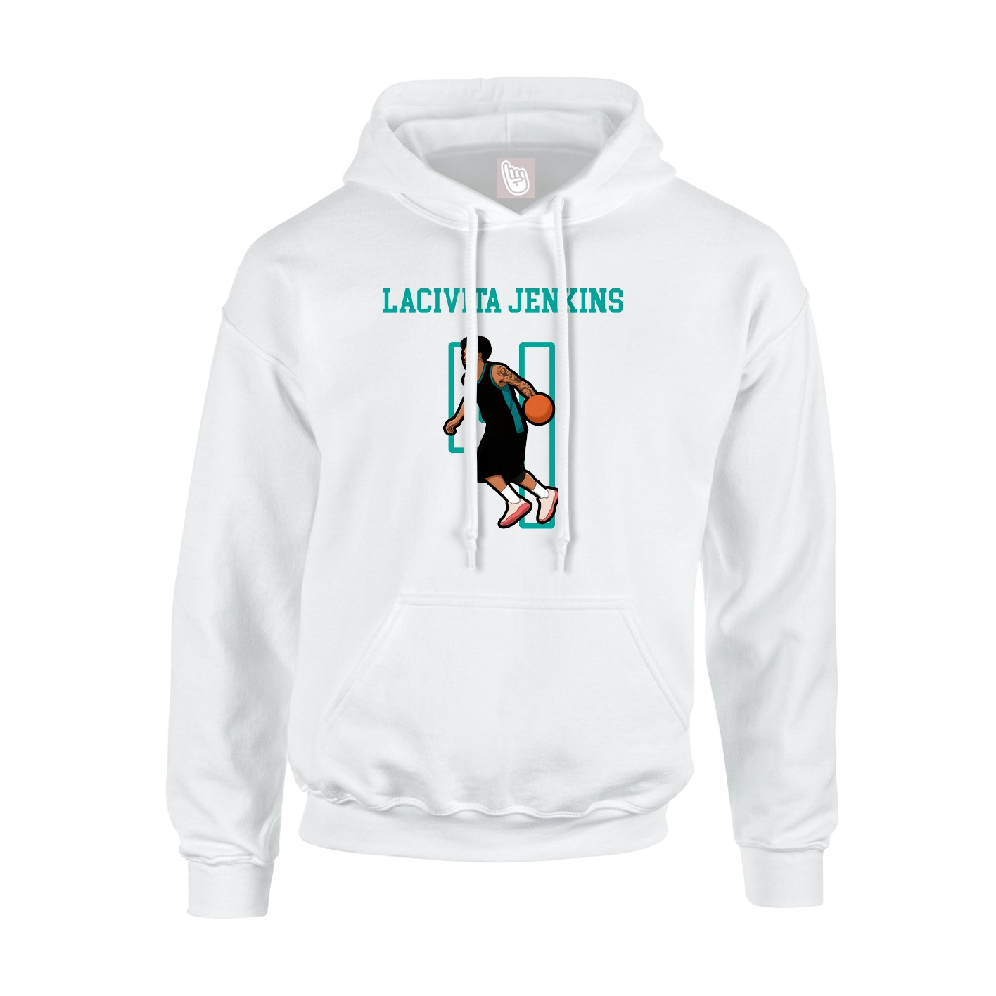 Youth Hoodie — Shirsey in White