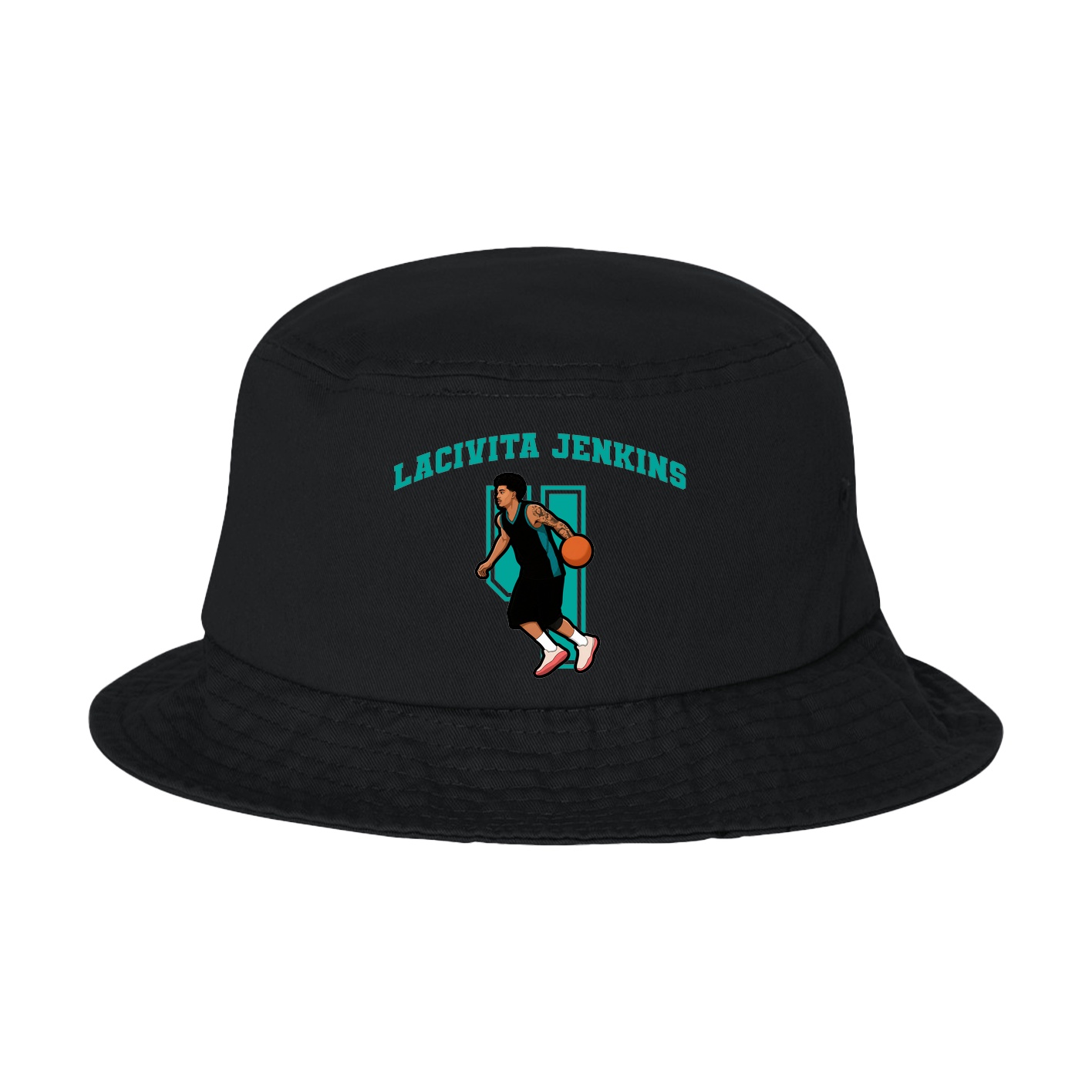 Bucket Cap — Number in Black