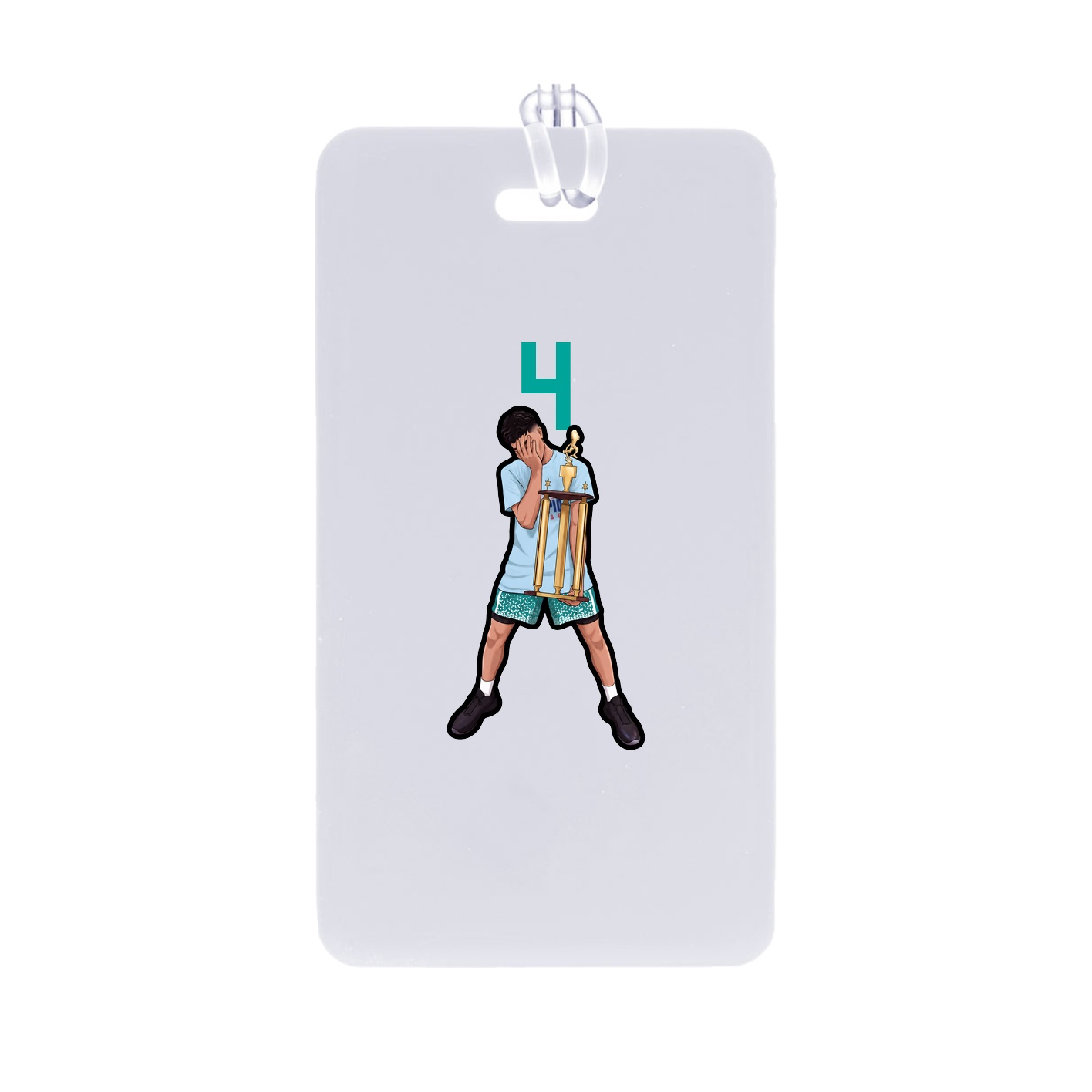 Bag Tag — Number Top in Classic