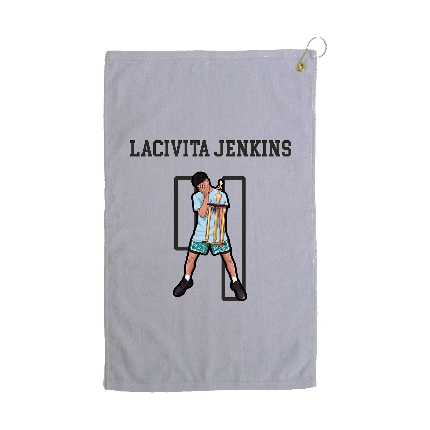 Golf Towel — Shirsey in Grey