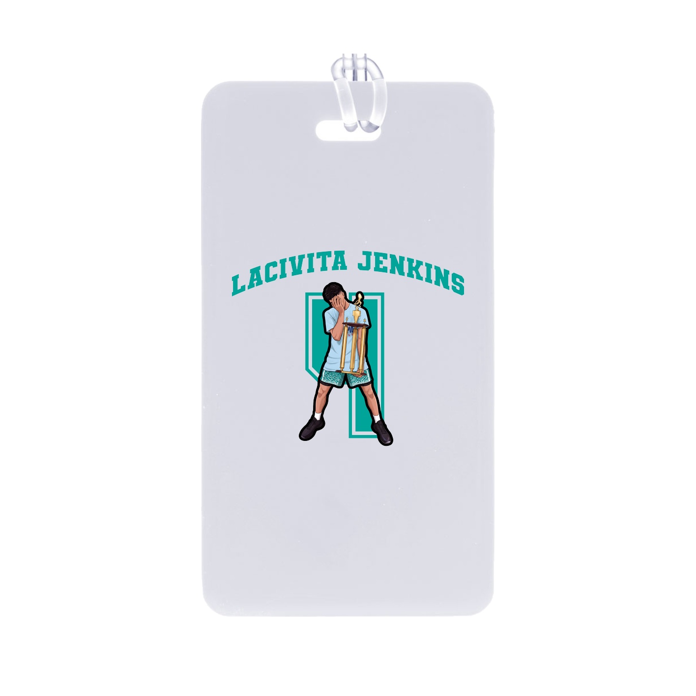 Bag Tag — Number in Classic