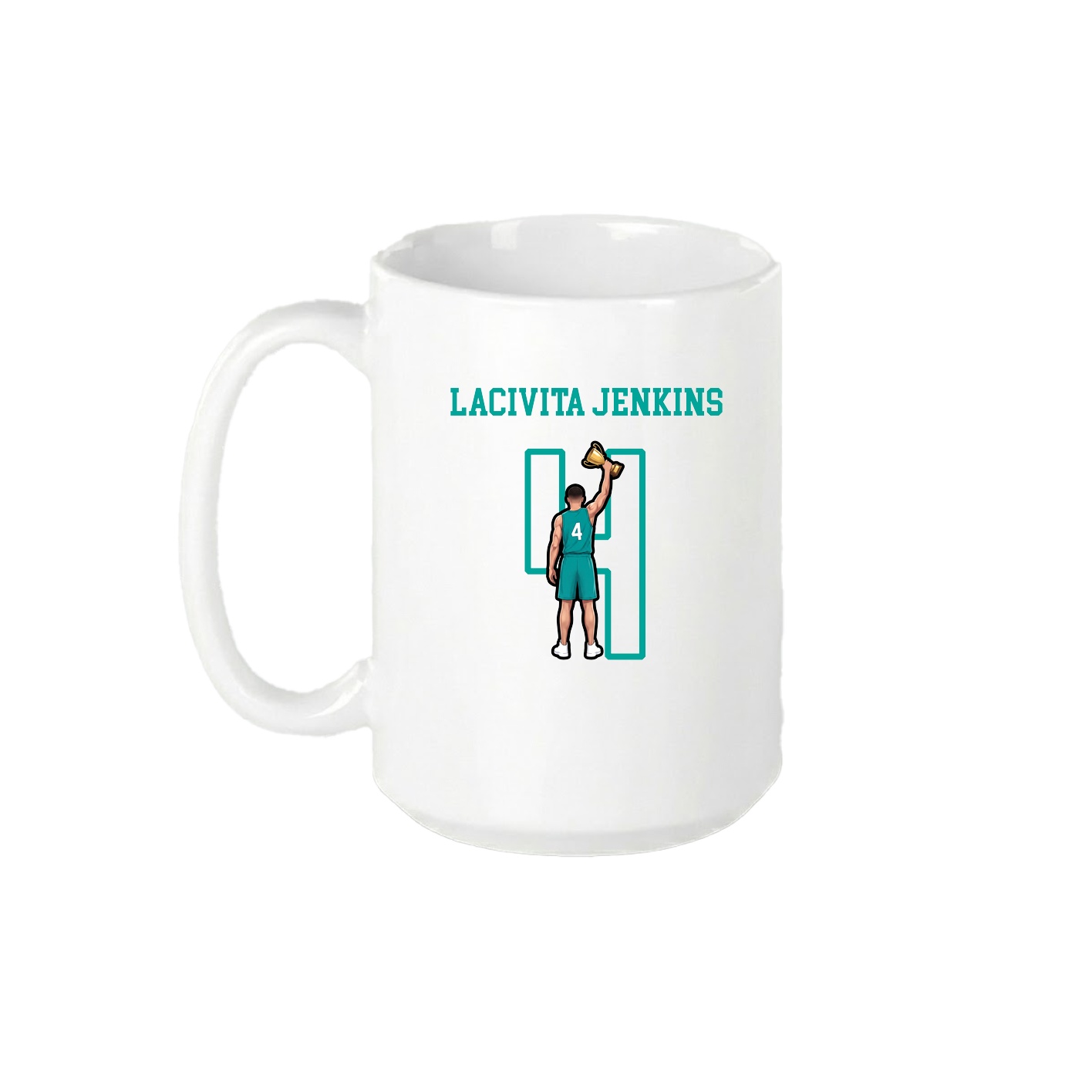 15oz Coffee Mug — Shirsey in White