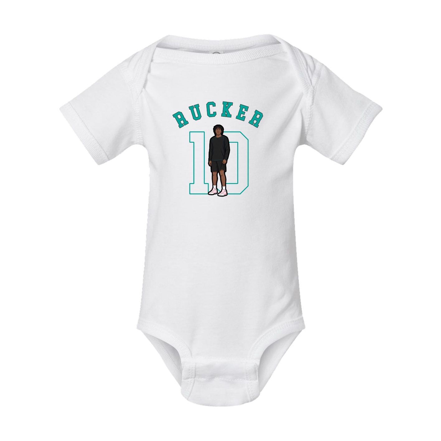 Baby Onesie — Shirsey Arch in White