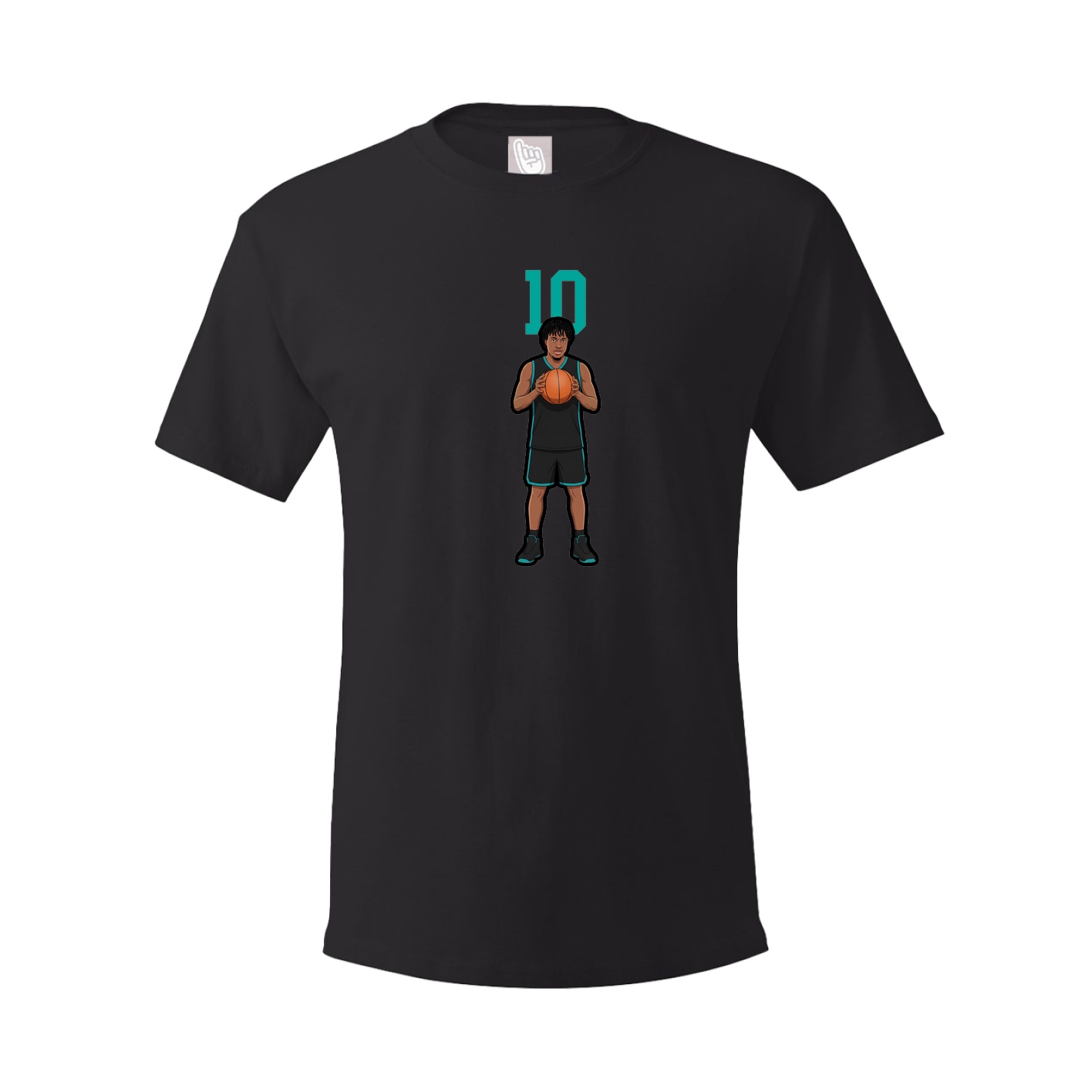 Tee — Number Top in Black