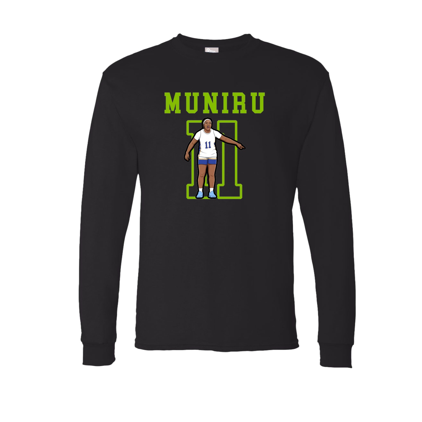 Long Sleeve Tee — Shirsey in Black