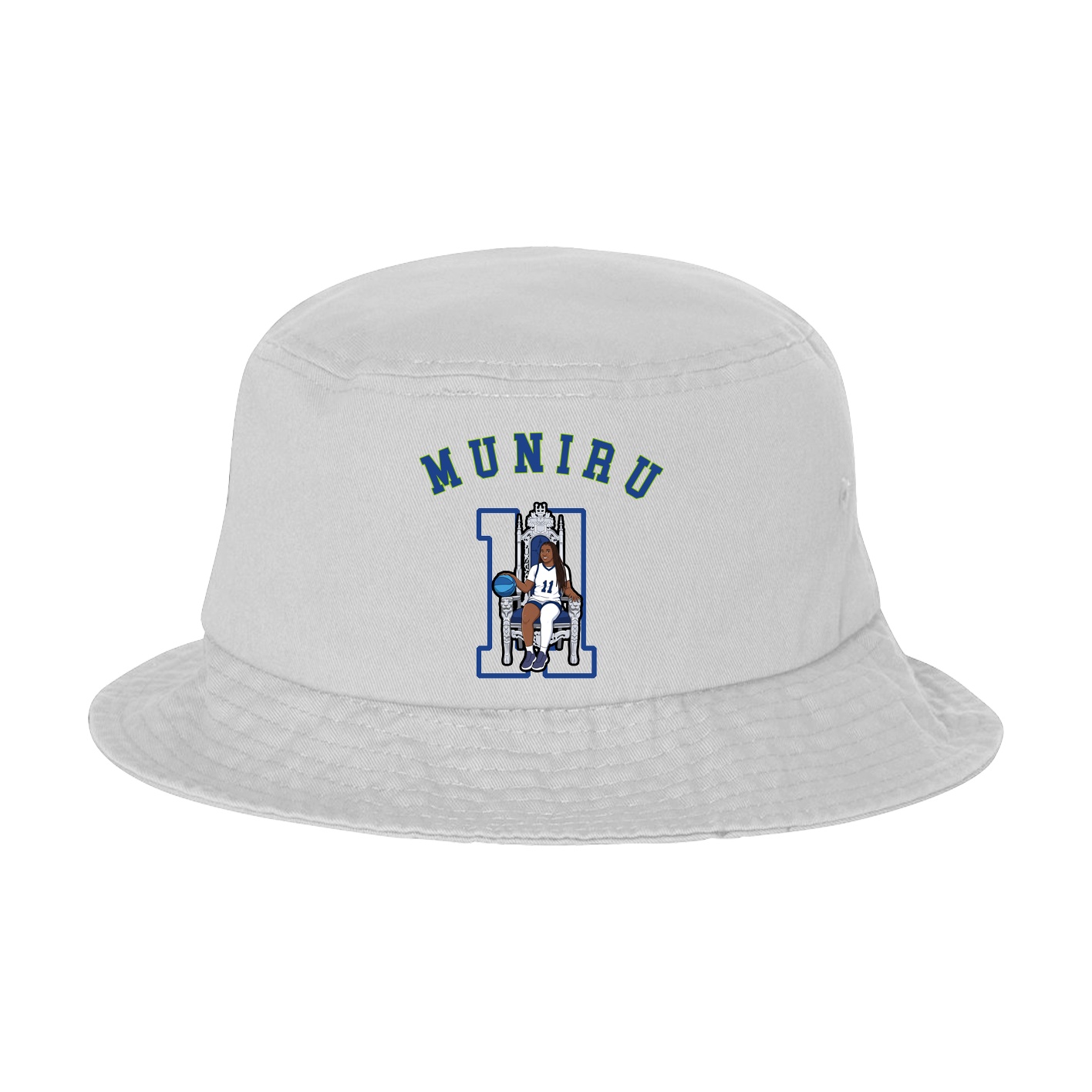 Bucket Cap — Shirsey Arch in White