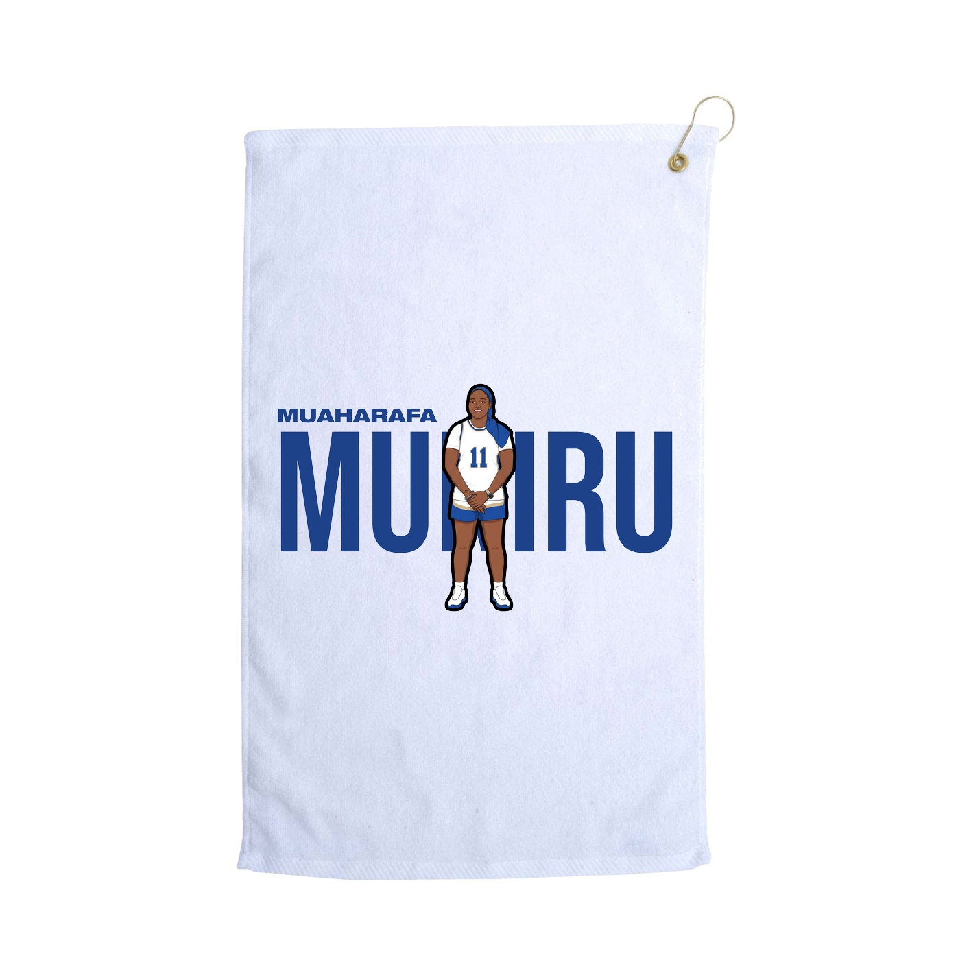 Golf Towel — Player Name in White