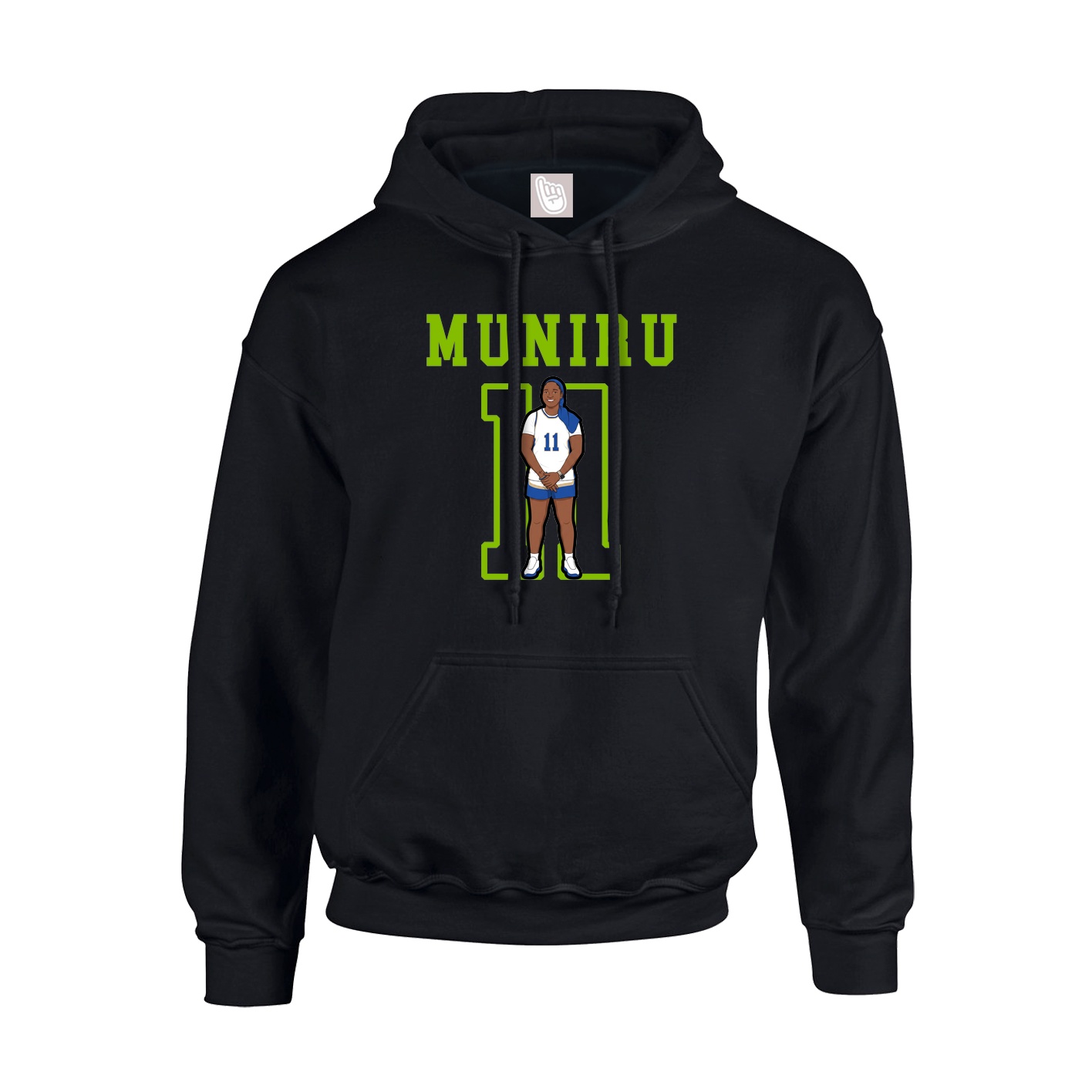 Youth Hoodie — Shirsey in Black
