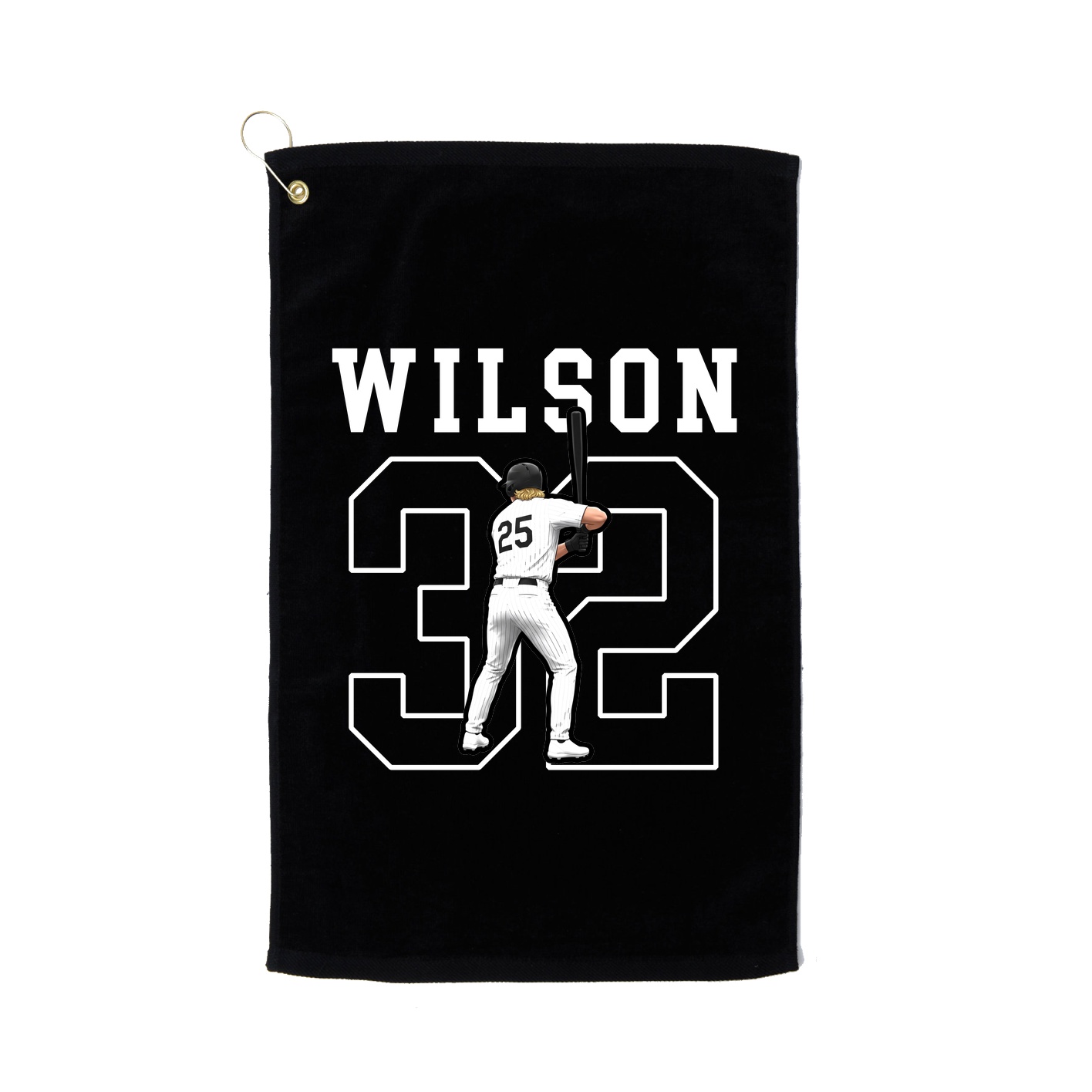 Golf Towel — Shirsey in Black