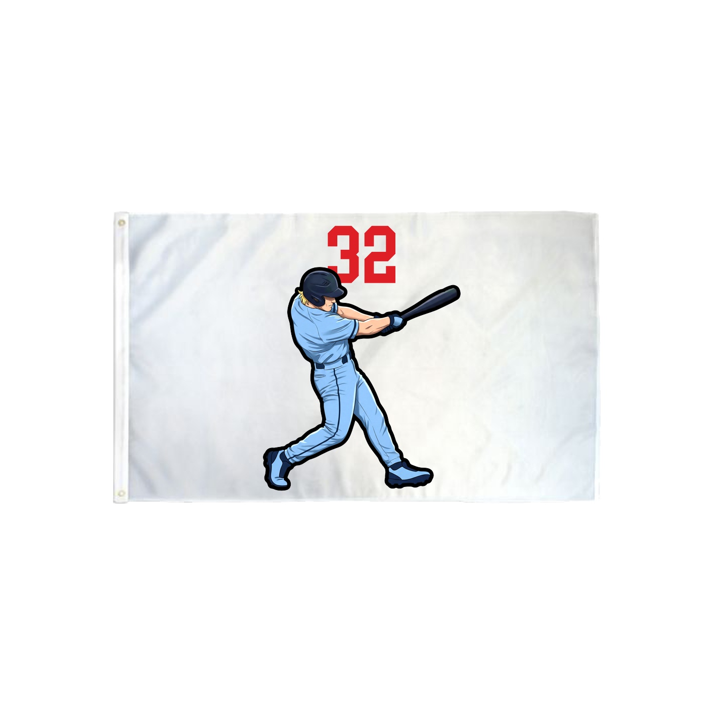 3x5 Flag — Number Top in Classic