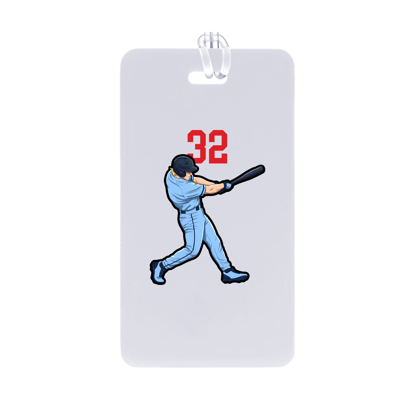 Bag Tag — Number Top in Classic