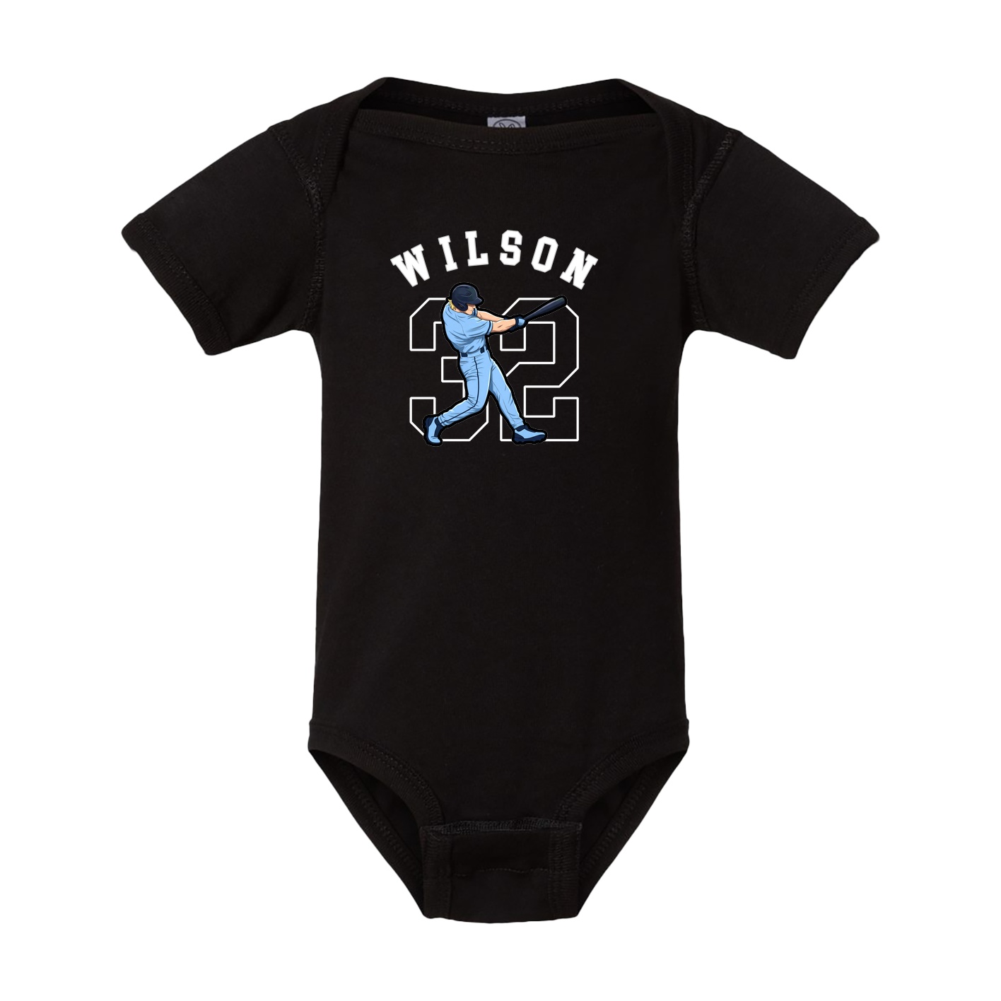 Baby Onesie — Shirsey Arch in Black
