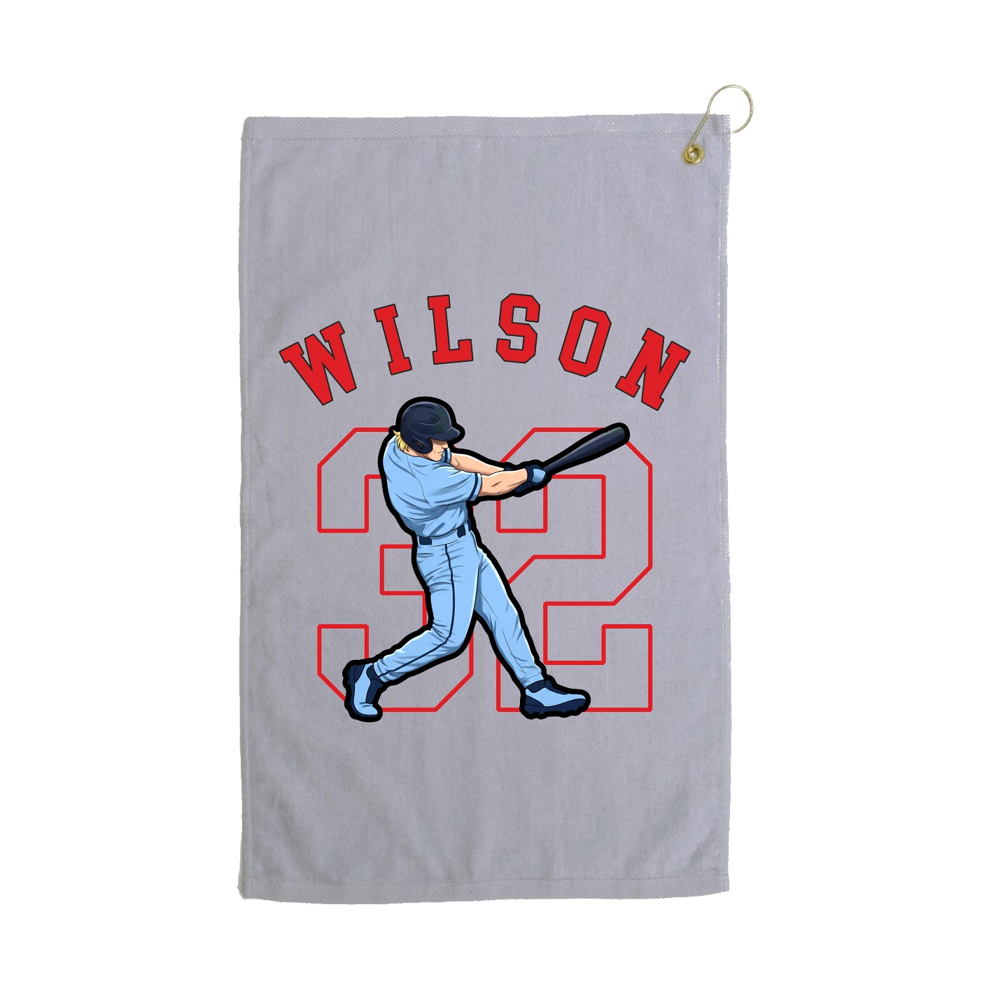 Golf Towel — Shirsey Arch in Grey