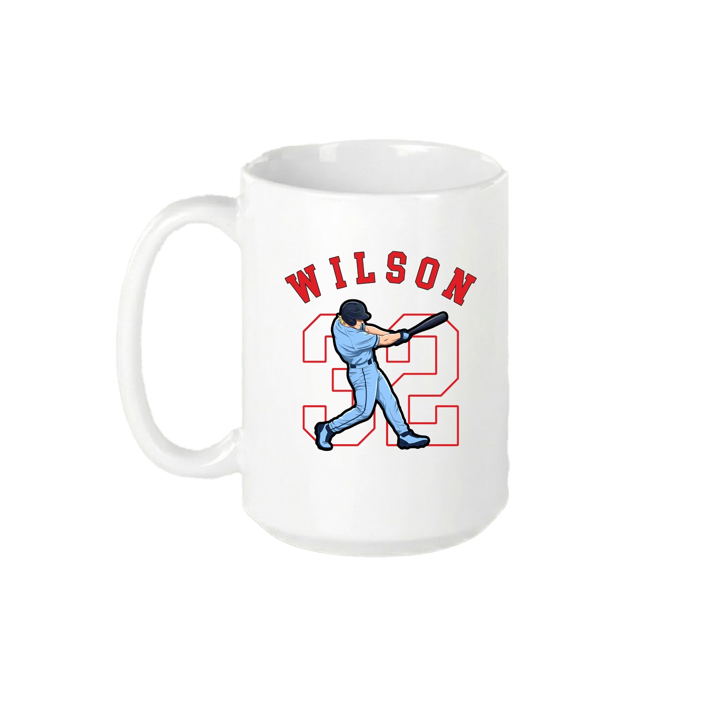 15oz Coffee Mug — Shirsey Arch in White