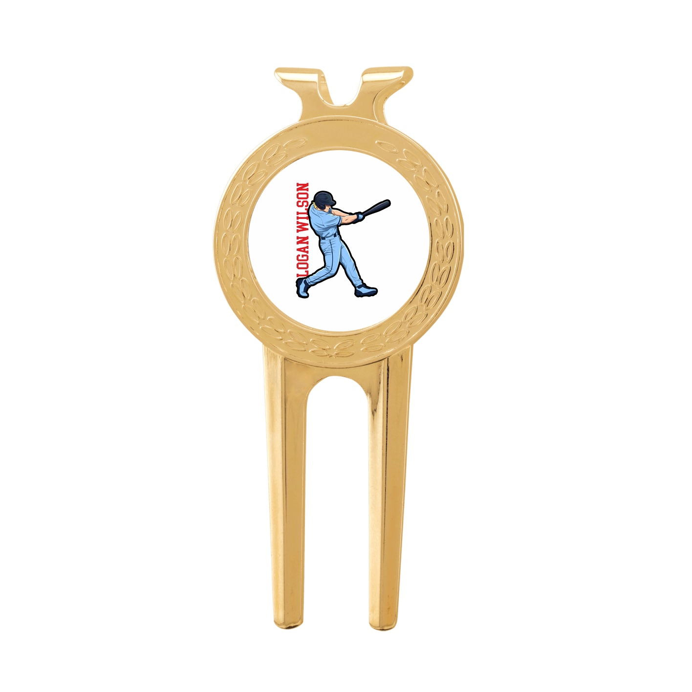 Divot Tool with Ball Marker — Name Vertical in Classic