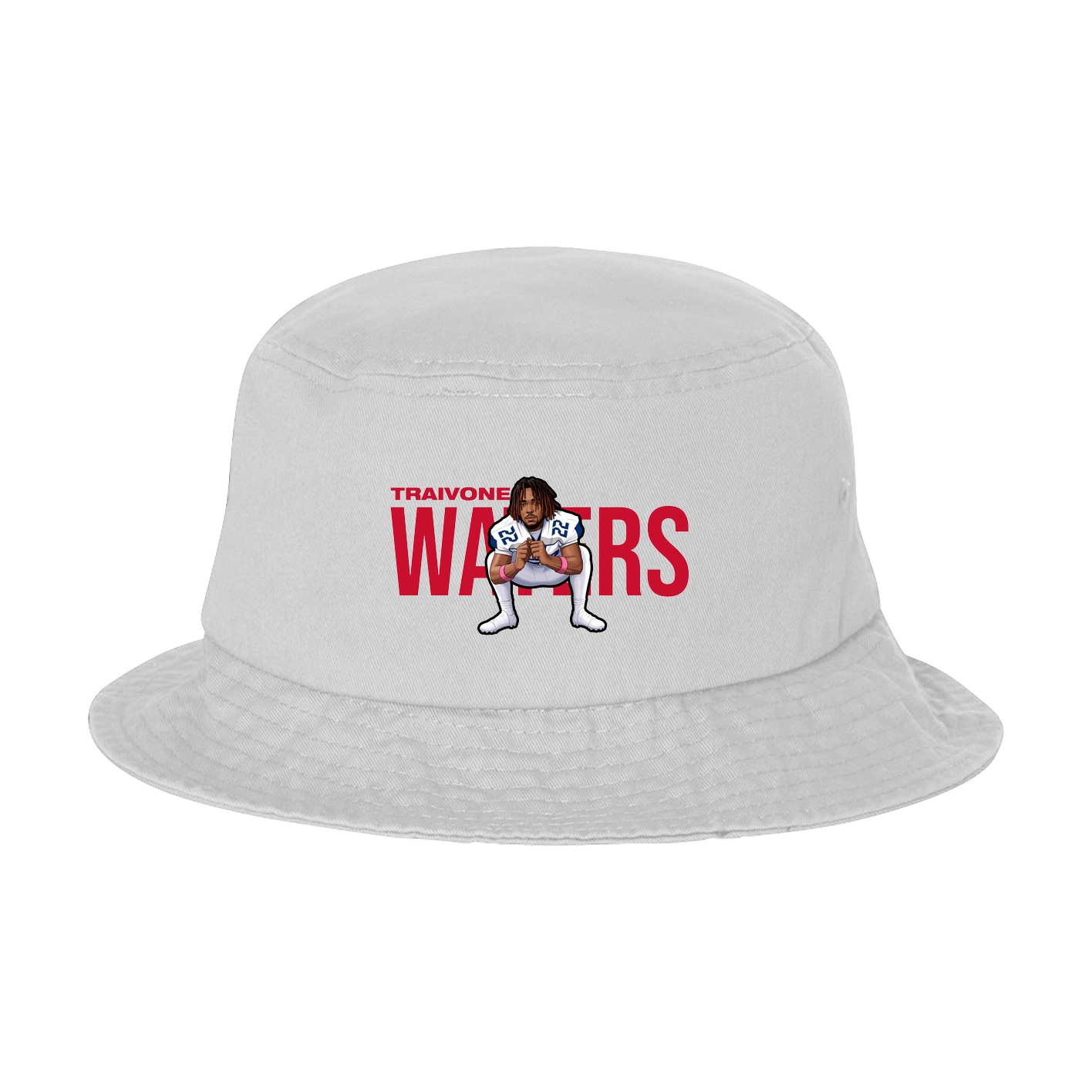 Bucket Cap — Player Name in White