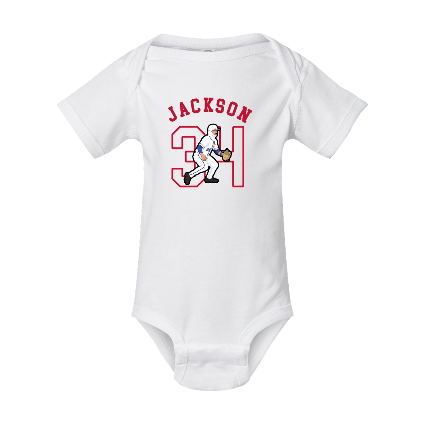 Baby Onesie — Shirsey Arch in White