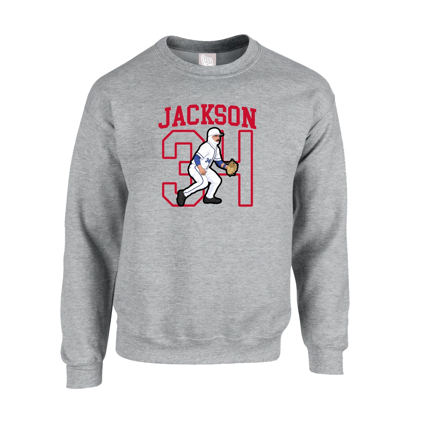 Fleece Crew — Shirsey in Grey