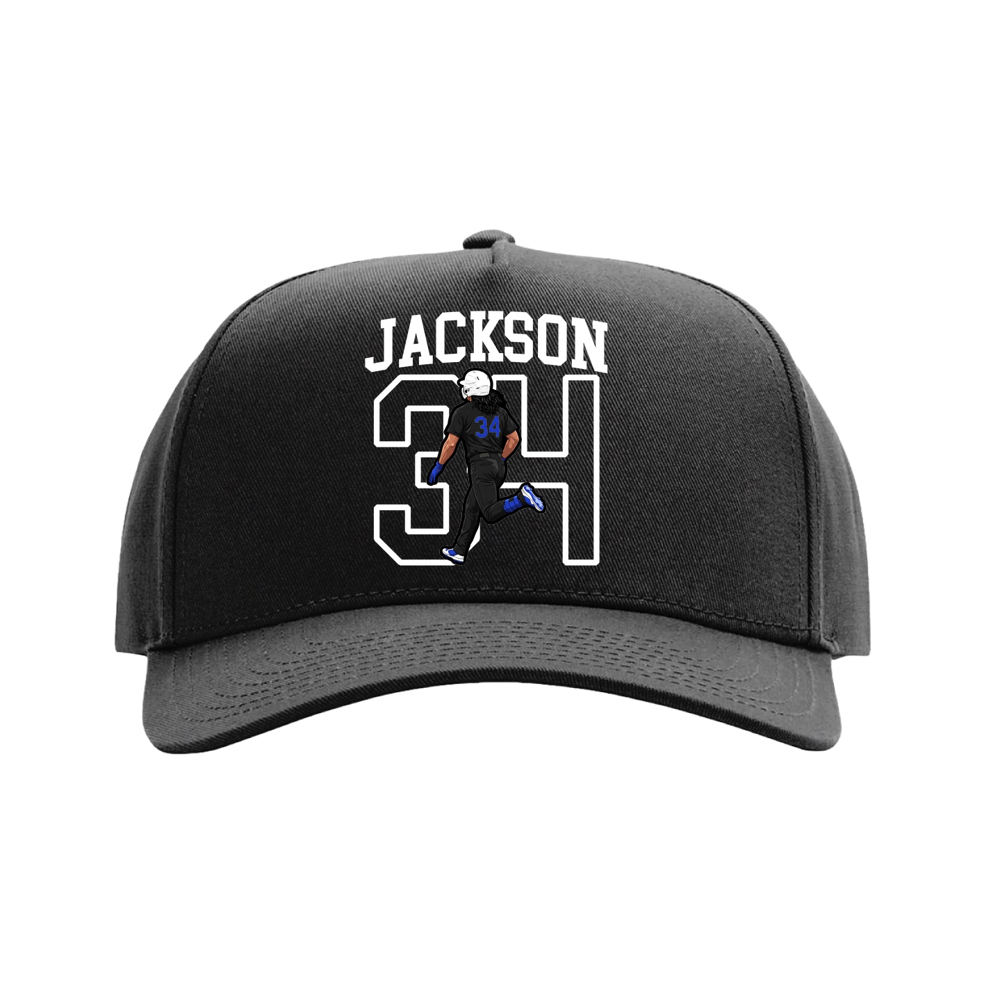 Full Fabric Five-Panel Champ Cap