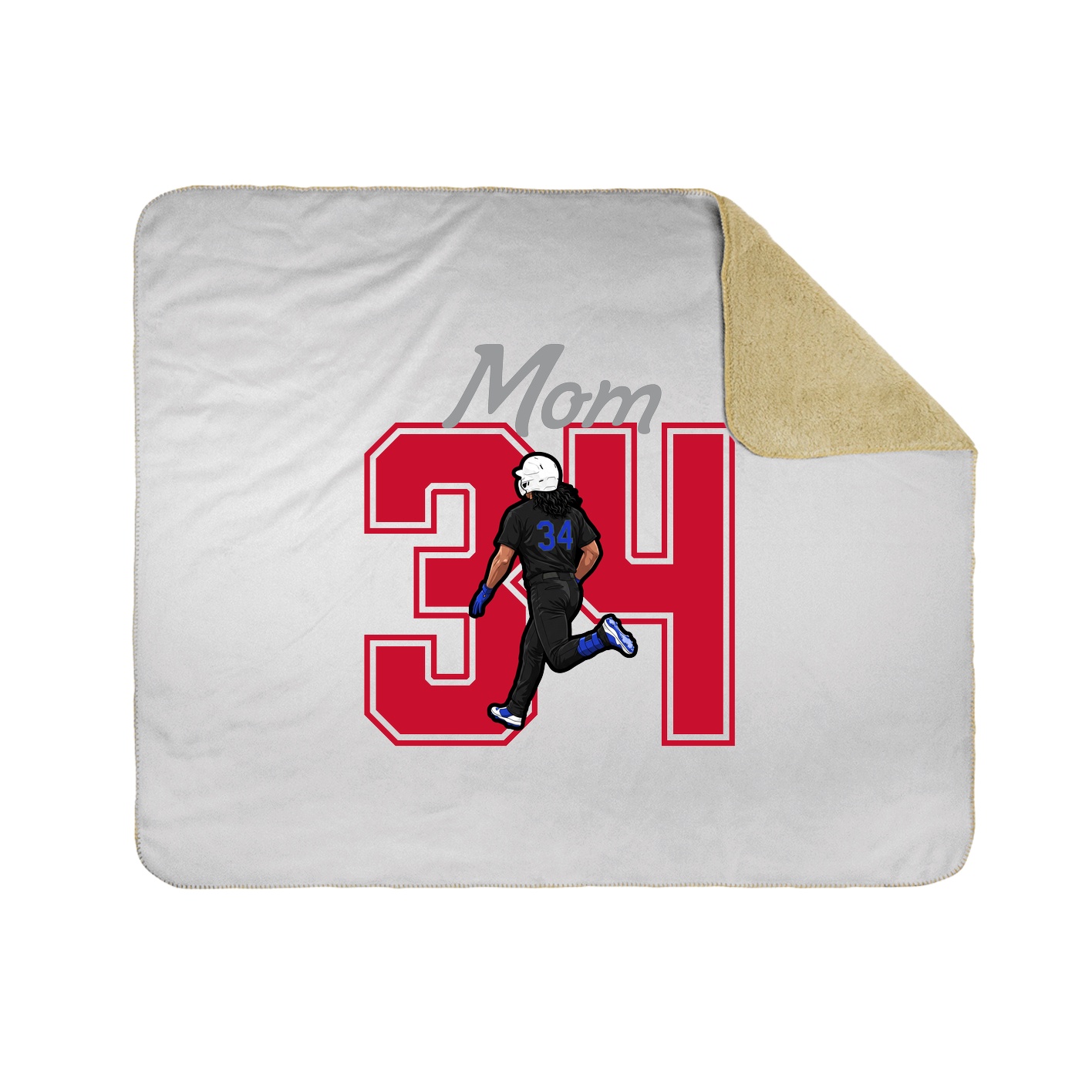 Throw Blanket — Mothers Day Shirsey in White