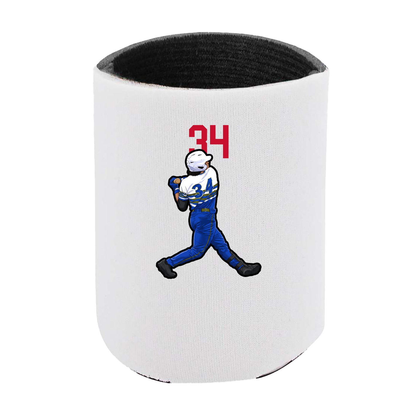 Can Holder — Number Top in White