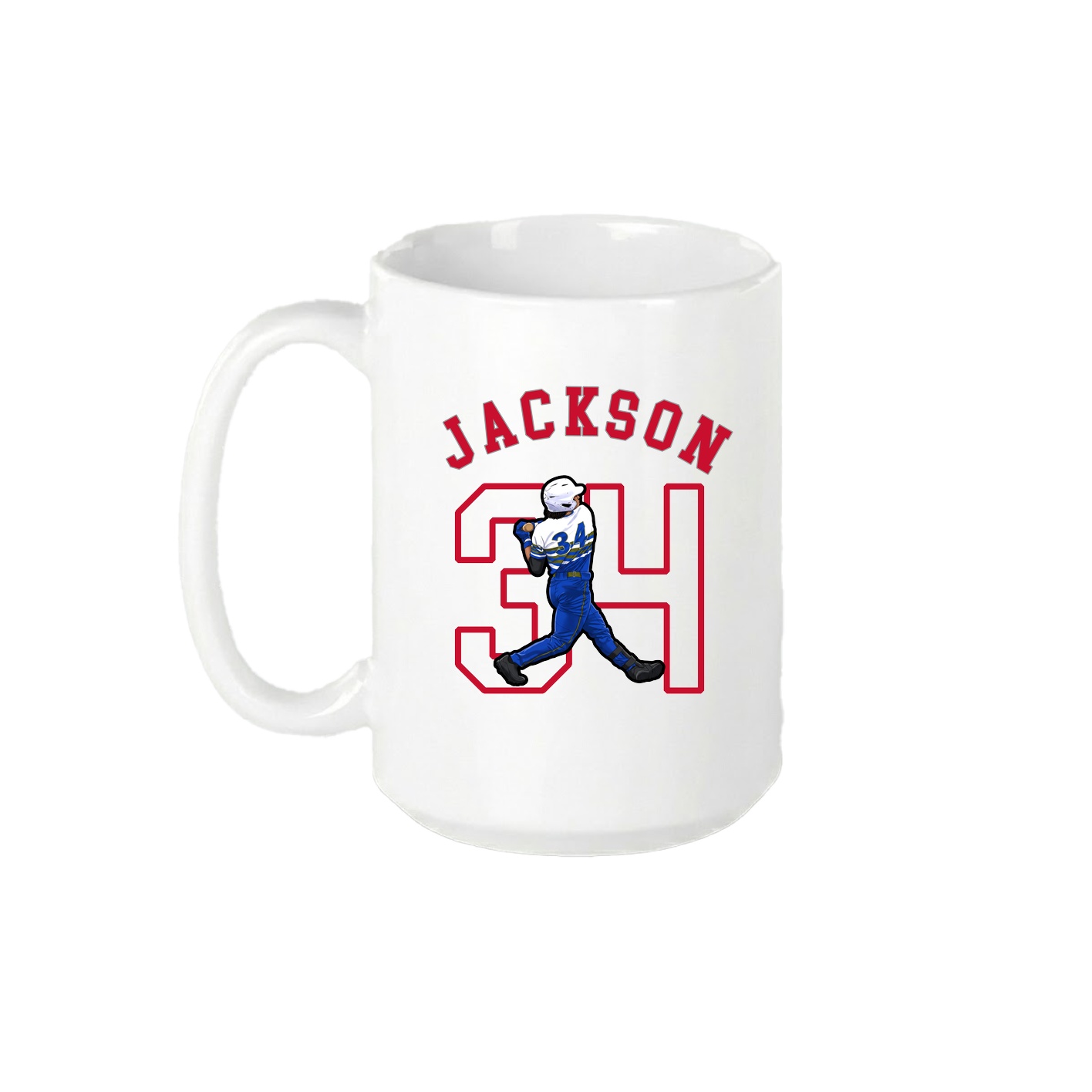 15oz Coffee Mug — Shirsey Arch in White