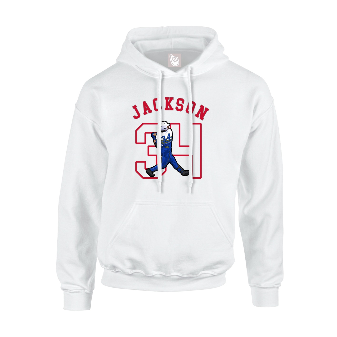 Hoodie — Shirsey Arch in White