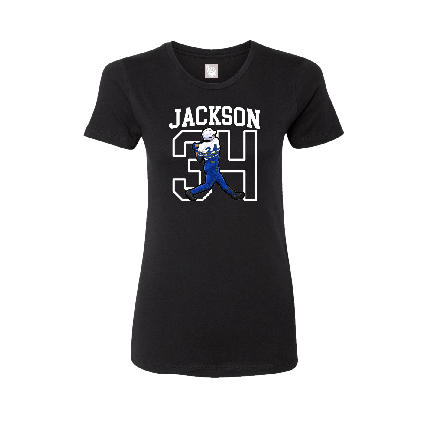 Fitted Women's Tee — Shirsey in Black