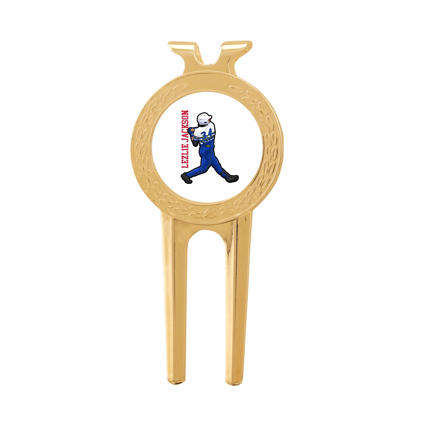 Divot Tool with Ball Marker — Name Vertical in Classic