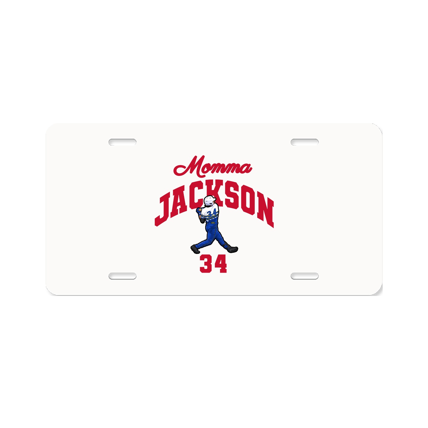 License Plate — Mothers Day Arch in Classic