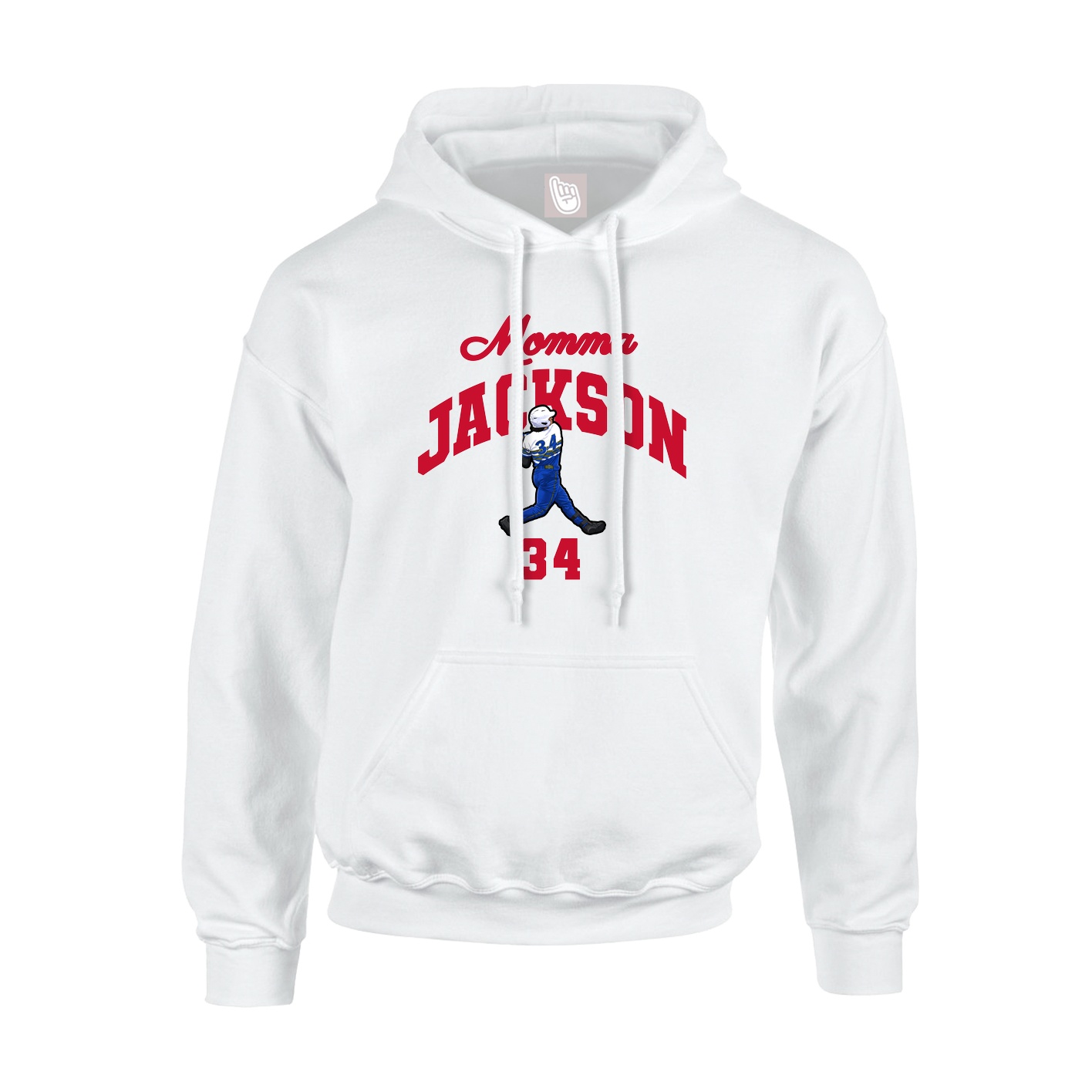Youth Hoodie — Mothers Day Arch in White