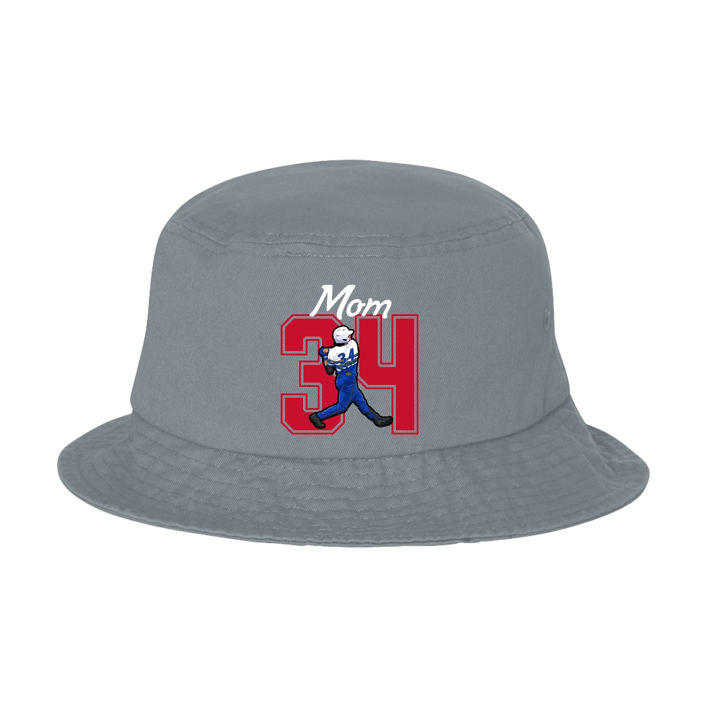 Bucket Cap — Mothers Day Shirsey in Grey