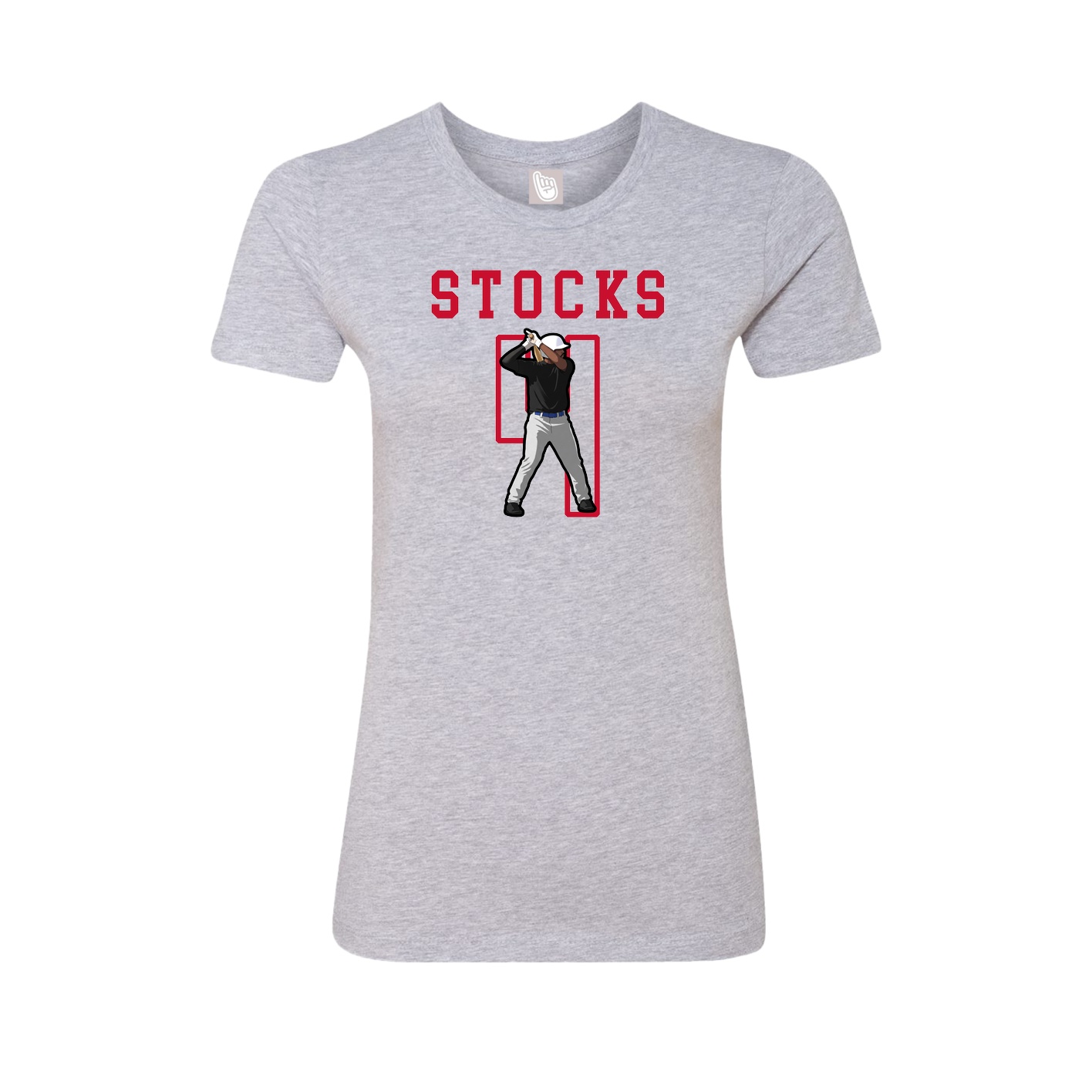 Fitted Women's Tee — Shirsey in Grey
