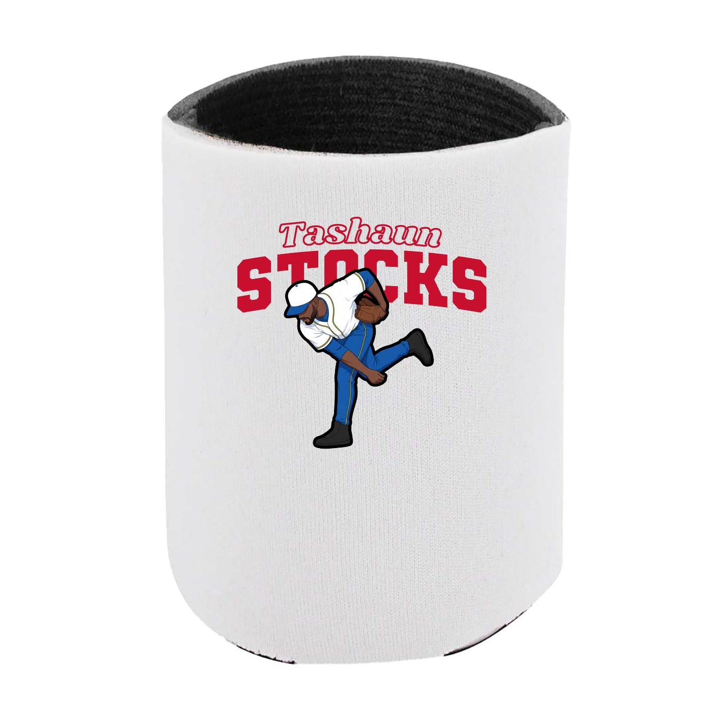 Can Holder — Name Arch in White