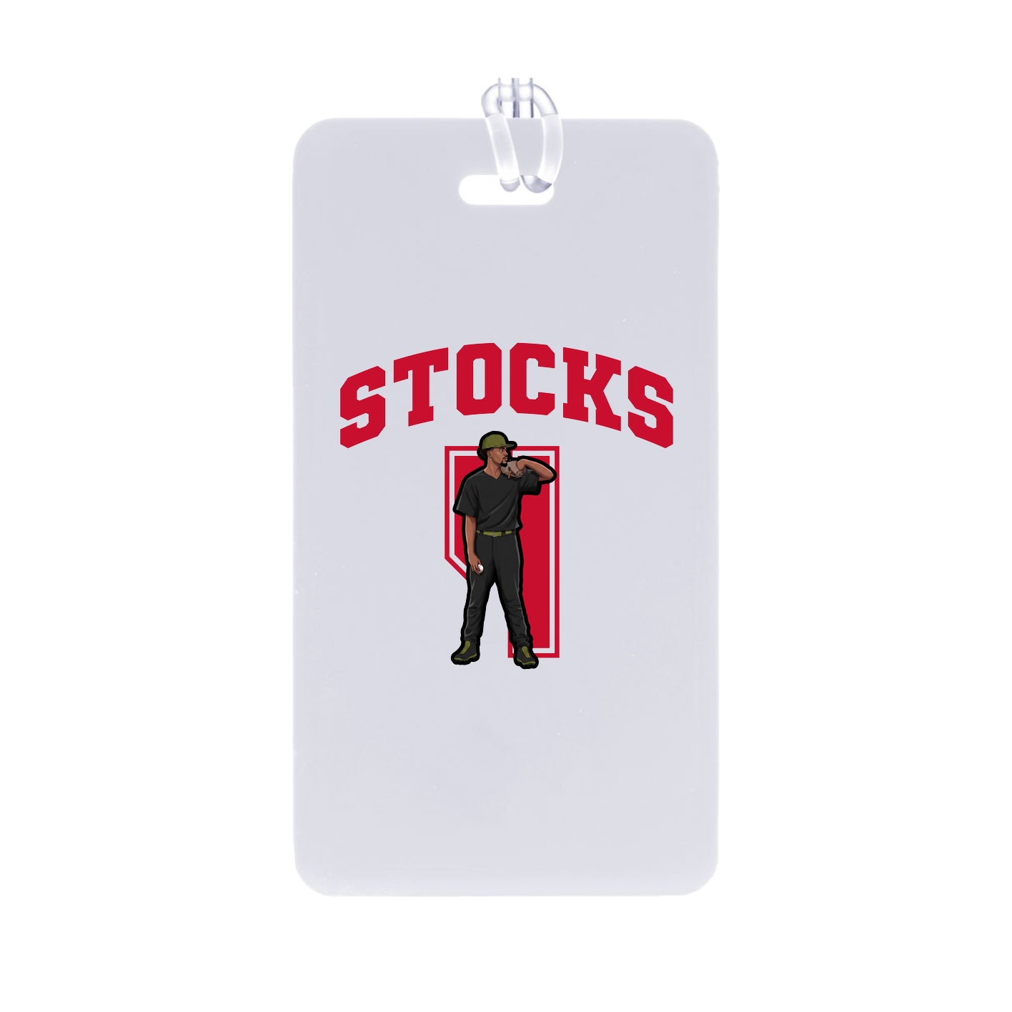 Bag Tag — Number in Classic